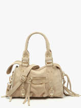 Cross Body Tas Velvet Milano Beige velvet VE24092O