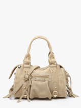 Cross Body Tas Velvet Milano Beige velvet VE24093O