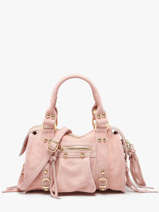 Cross Body Tas Velvet Milano Roze velvet VE24093O