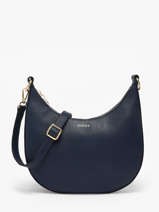 Cross Body Tas M Tradition Leder Etrier Blauw tradition ETRA102M