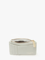 Portemonnee Met Kaarthouder Saffiano David jones Blauw saffiano 2-vue-porte