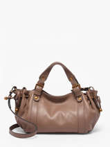 Cross Body Tas Icone Leder Gerard darel Bruin icone DDS73410