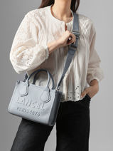 Cross Body Tas S Jour Leder Lancel Blauw jour A12995-vue-porte