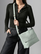 Cross Body Tas Soft Mandoline Blauw soft MD5231-vue-porte