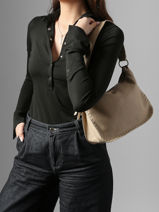 Schoudertas Brodery Miniprix Beige brodery 19672-vue-porte