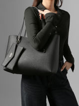 Schoudertas Brenton Guess Zwart brenton PG964823-vue-porte