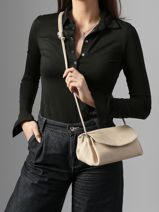 Cross Body Tas Leather Leder Biba Beige leather ISE1L-vue-porte