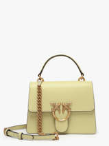 Handtas Love Bag Icon Leder Pinko Groen love bag icon A0F1