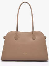 Schoudertas Donna Hopper Leder Lancaster Beige donna hopper 122
