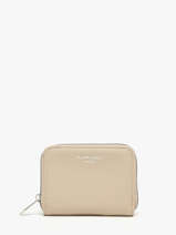 Portemonnee Grained Miniprix Beige grained 20BE0902