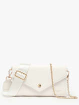 Clutch Miniprix Wit saffiano F5017