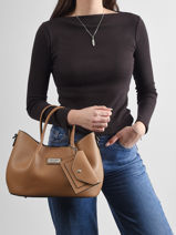 Handtas Clarence Ted lapidus Beige clarence AV51103-vue-porte