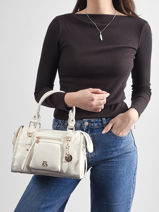 Handtas Bride Lulu castagnette Wit bride 2-vue-porte