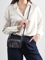 Cross Body Tas Love Bag Soft Leder Pinko Beige love bag soft 6023A39A-vue-porte