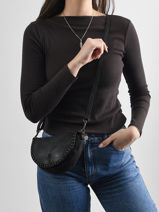 Cross Body Tas Heritage Leder Biba Bruin heritage YAM1L-vue-porte