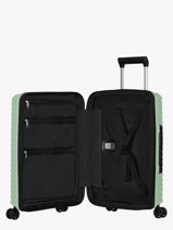 Uitbreidbare Handbagage Samsonite Groen upscape 155314-vue-porte