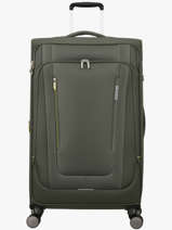 Uitbreidbare Soepele Reiskoffer Wanderlite American tourister Groen wanderlite 158078
