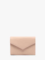 Portemonnee Foulonne Leder Lancaster Roze foulonne pm 29