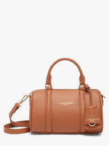 Cross Body Tas Milano Ana Leder Lancaster Bruin milano ana 101