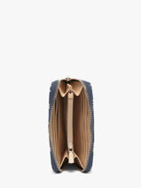 Portefeuille Emelie Logo Guess Blauw emelie logo GP928140-vue-porte