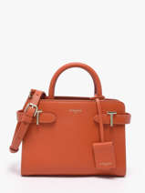 Handtas S Emilie Leder Le tanneur Oranje emily TEMI1606