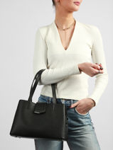 Schoudertas City Polyurethaan David jones Beige city CM8304-vue-porte