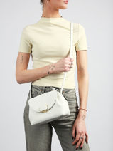 Cross Body Tas Milano Pia Leder Lancaster Wit milano pia 130-vue-porte