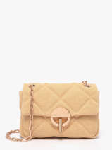 Cross Body Tas Moon Linnen Vanessa bruno Geel moon 70V40326