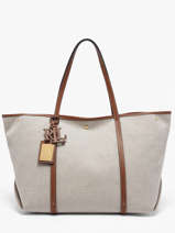 Schoudertas Emerie Lauren ralph lauren Beige emerie 31920062