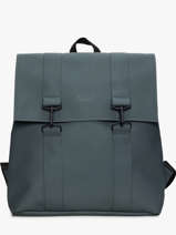Msn Bag - Rugzak 1 Compartiment Met 15" Laptopvak Rains Grijs city 13300