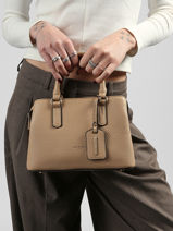 Handtas Zora Hexagona Beige zora 8620229-vue-porte