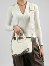 Cross Body Tas Dea Re Valentino Wit dea re VBS9UM06-vue-porte