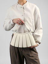 Schoudertas Lenglen Leder Lacoste Wit lenglen NU5011DP-vue-porte