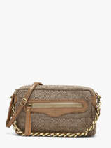 Cross Body Tas Cm Mila louise Bruin cm 23673CM