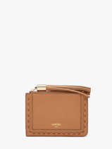 Kaarthouder Premier Flirt Leder Lancel Bruin premier flirt A14033