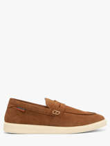 Mocassins Uit Leder Uit Leder Redskins Bruin men AMARI