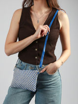 Cross Body Tas Beauty Miniprix Blauw beauty S014-vue-porte