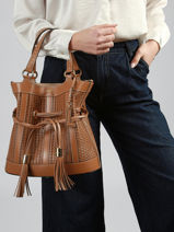 Handtas M Premier Flirt Ajour� Leder Lancel Wit premier flirt A14010-vue-porte