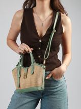 Handtas Capri Milano Groen capri CP25114-vue-porte
