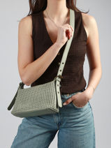 Cross Body Tas Tresse Miniprix Groen tresse 19754-vue-porte