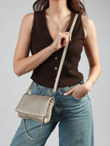 Cross Body Tas Perle Miniprix Goud perle 2501-vue-porte