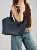 Handtas/tote Bag Est�e Met Bag Charm Laurent david Blauw ld bags 73-vue-porte