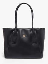 Schoudertas Th Essential Tommy hilfiger Zwart th essential AW18374