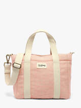 Handtassen Tressage Katoen Hindbag Oranje tressage TS