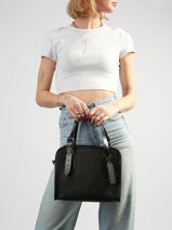 Handtas Vintage Leder Paul marius Bruin vintage S-vue-porte