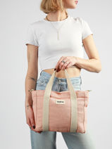 Handtassen Tressage Katoen Hindbag Oranje tressage TS-vue-porte
