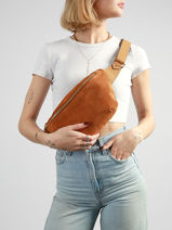 Heuptasje La Suite Leder Paul marius Beige la suite BANANSUI-vue-porte