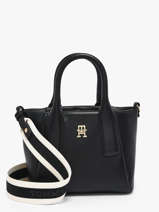 Handtas Th Essential Tommy hilfiger Zwart th essential AW18371