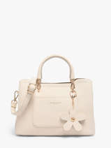 Cross Body Tas Grained Miniprix Beige grained H6931