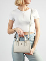 Handtas Th Daily Tommy hilfiger Beige th daily AW18416-vue-porte